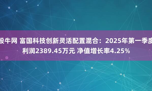 股牛网 富国科技创新灵活配置混合：2025年第一季度利润2389.45万元 净值增长率4.25%