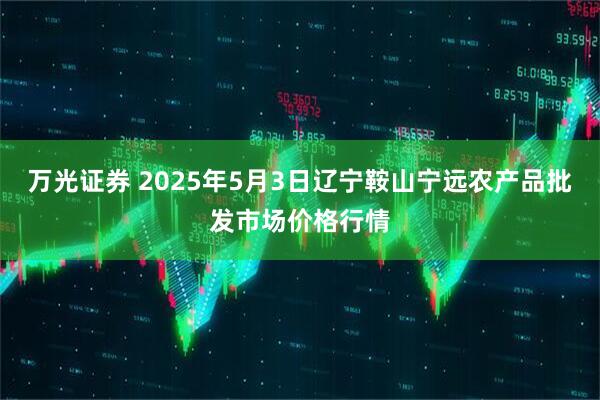 万光证券 2025年5月3日辽宁鞍山宁远农产品批发市场价格行情